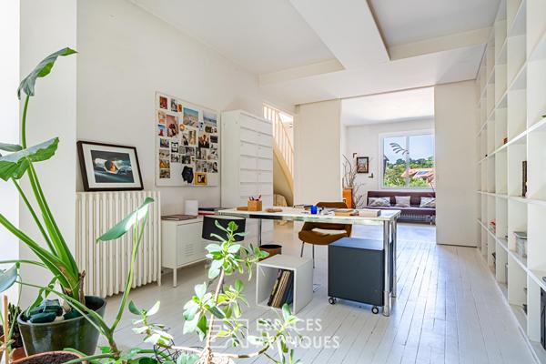 Maison avec extension contemporaine et esprit loft au coeur du Domaine de la Marche