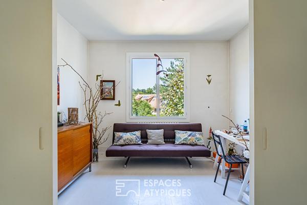 Maison avec extension contemporaine et esprit loft au coeur du Domaine de la Marche
