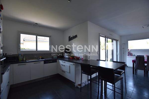 MEUCON - Maison contemporaine 96 m² - 4 chambres - vie de plain pied - terrain 320 m²