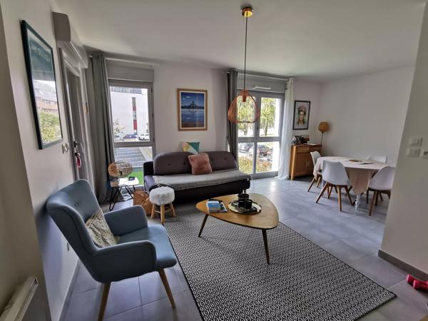 Appartement recent centre ville Saint-Malo Gare
