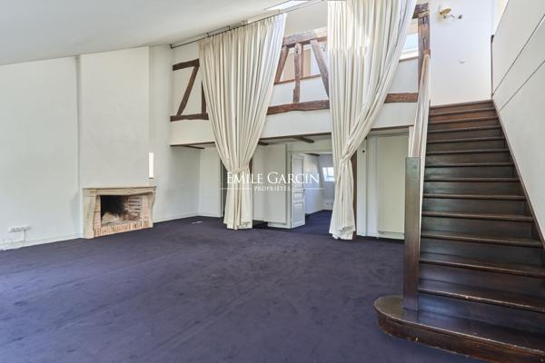 A vendre  - appartement atelier en duplex - 181 m² - Paris -75006 - Quai Malaquais