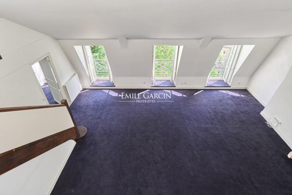 A vendre  - appartement atelier en duplex - 181 m² - Paris -75006 - Quai Malaquais