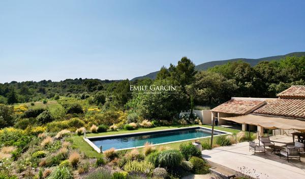 A vendre - Propriété d'exception - Sud Luberon - Vue panoramique
