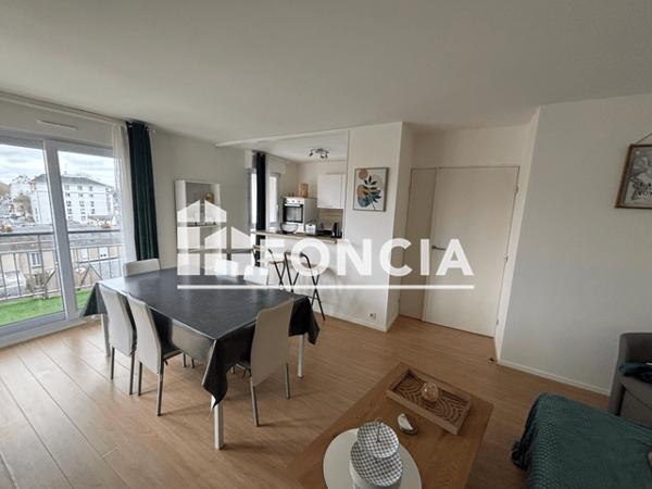 Location Appartement meublé 2 pièces 52.47 m² - 123 RUE DU GENERAL CHANZY Tours 37000