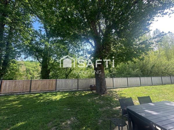 Maison rénovée 105 m² – Calme, vue forêt – Sadirac