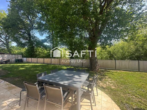 Maison rénovée 105 m² – Calme, vue forêt – Sadirac