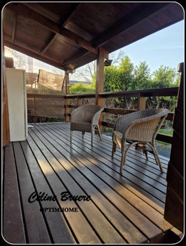 JUZIERS - DOMAINE ILE VERTE – CHALET 2 CHAMBRES – 150 000 €