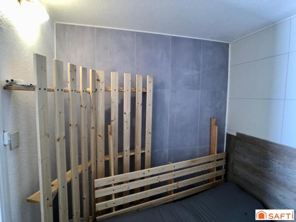 Maison de type T2 cabine rénovée et climatisée avec terrasse et parking