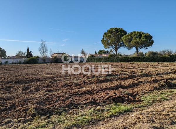 Terrain Carpentras 400 m² - Viabilisé - Libre constructeur