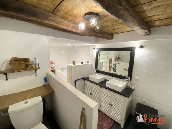 Maison de village 115m² - Mozas - DPE D - Cour & Stationnements