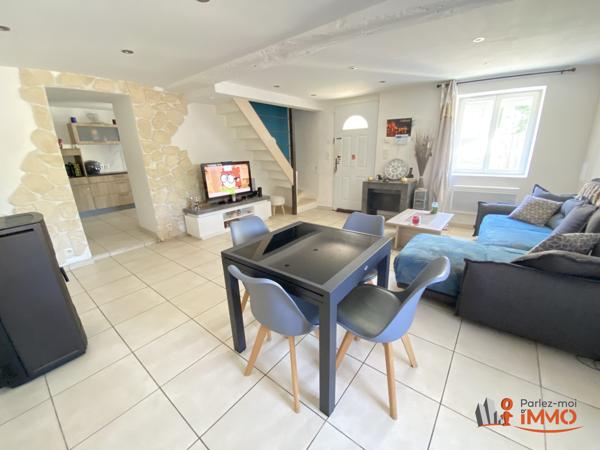 Maison de village 115m² - Mozas - DPE D - Cour & Stationnements