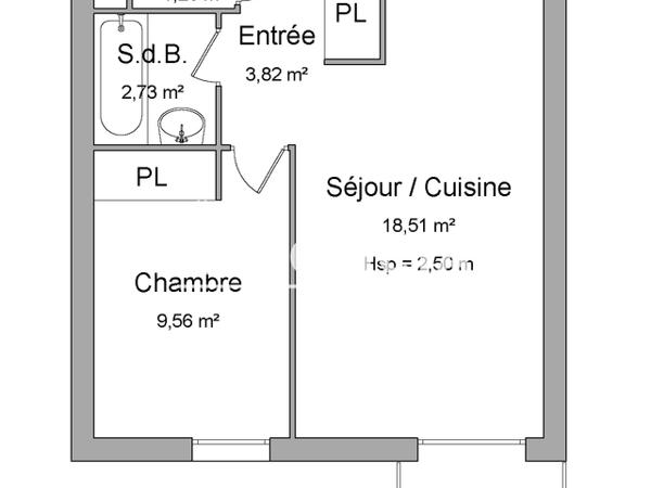 Location Appartement 2 pièces 35.88 m² - 19, AVENUE DE LA MARNE Tarbes 65000