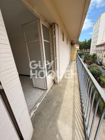 Appartement F2 avec balcon et cave - EXCLUSIVITÉ A vendre à PERPIGNAN (66000)  Secteur LYCEE ARAGO