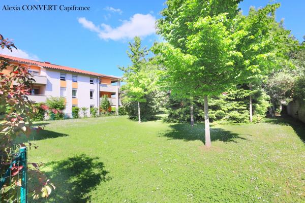 Appartement T2 avec terrasse, jardin, garage proche de la gare BOURG EN BRESSE (01)