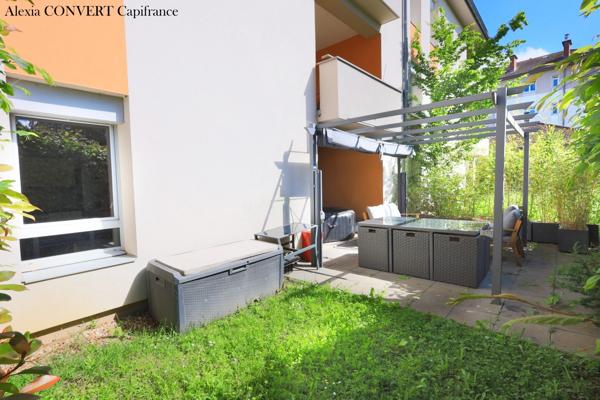 Appartement T2 avec terrasse, jardin, garage proche de la gare BOURG EN BRESSE (01)