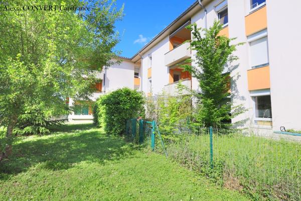 Appartement T2 avec terrasse, jardin, garage proche de la gare BOURG EN BRESSE (01)