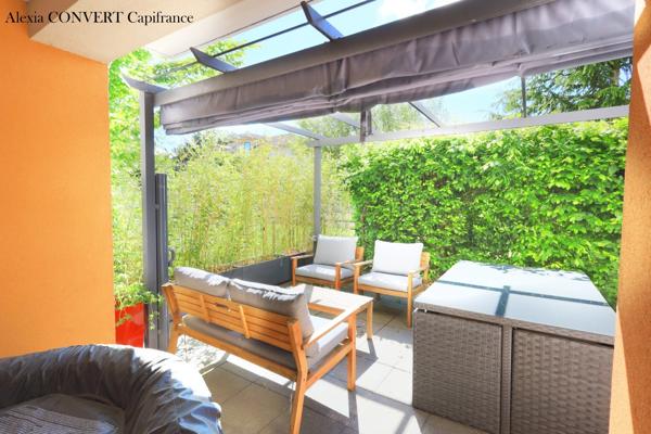 Appartement T2 avec terrasse, jardin, garage proche de la gare BOURG EN BRESSE (01)