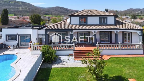 Maison familiale avec piscine, studio indépendant et suite parentale