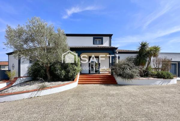 Maison familiale avec piscine, studio indépendant et suite parentale