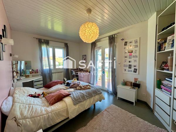 Maison familiale avec piscine, studio indépendant et suite parentale