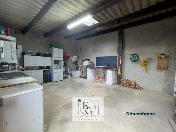 Maison Familiale 108 m2 + dépendance 67 m2, Garage
