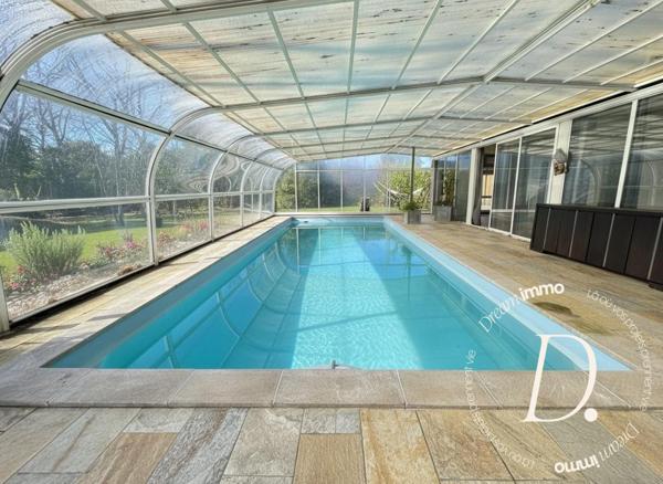 Labenne centre – Plain-pied 115 m², jardin 1 100 m² et piscine couverte