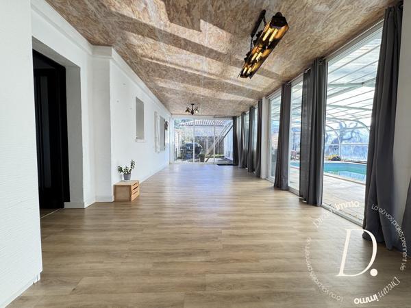 Labenne centre – Plain-pied 115 m², jardin 1 100 m² et piscine couverte
