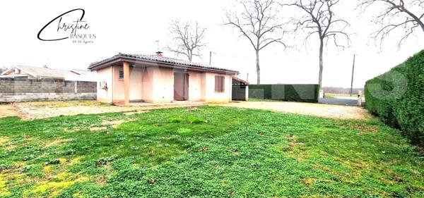 Charmante maison cocooning T3 – 63 m² – Terrain 835 m² – Lacourt Saint-Pierre