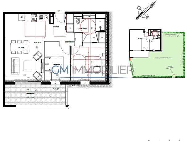 CASTETS - T4 82m²