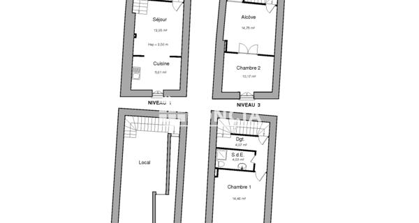 Location Maison 3 pièces 69.97 m² - Pézenas 34120
