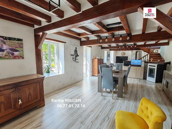 HOUDAN 78550 Maison individuelle - 1 étage - 5 chambres - Garages - Terrain - 483 000  HAI