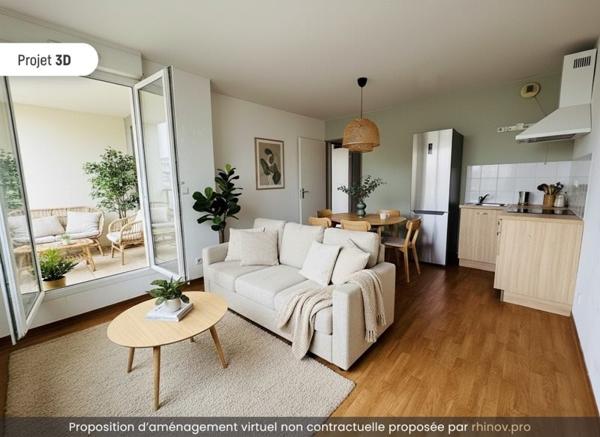 Appartement à vendre |  Trélissac |  2 pièces | 36 m²