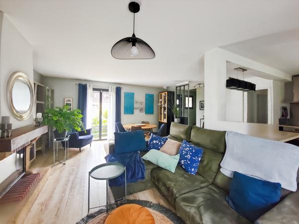 Longpont-sur-Orge (91310) Maison individuelle 100 m2 habitable + sous-sol total / 6 pièces / 4 chambres / terrain de 413 m2