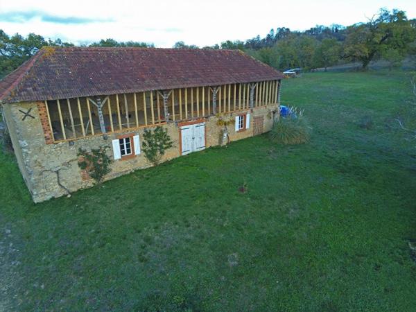 Maison gasconne de 160 m² sur 8900 m² avec vue sur les Pyrénées