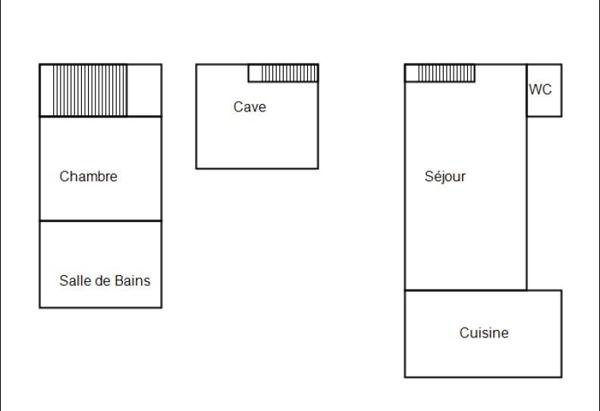 Appartement 2 pièces - 26 m² Exclusivité efficity