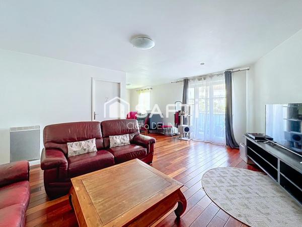 Bel appart, 4 pièces, 75 m² avec balcon