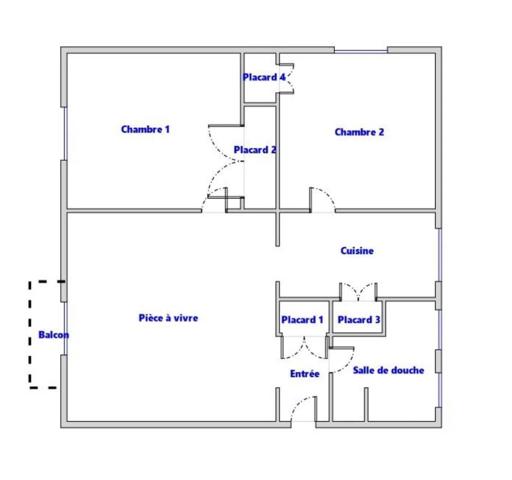 T3 + garage quartier Chaprais