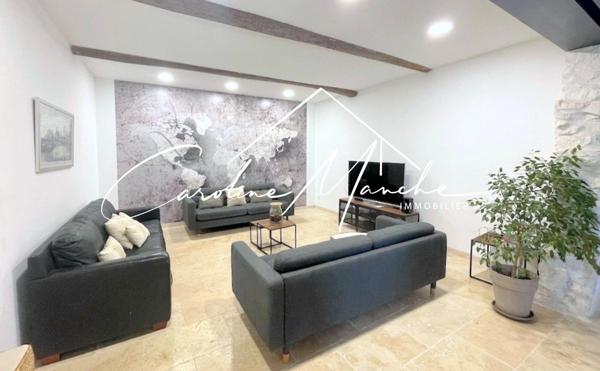 A Louer à COUDOUX - Grand Mas Provençal meublé de 320m² - 5 chambres - bureau - piscine