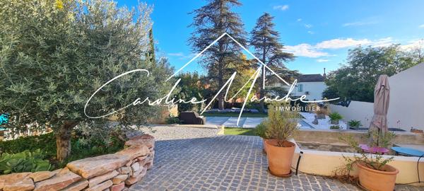 A Louer à COUDOUX - Grand Mas Provençal meublé de 320m² - 5 chambres - bureau - piscine