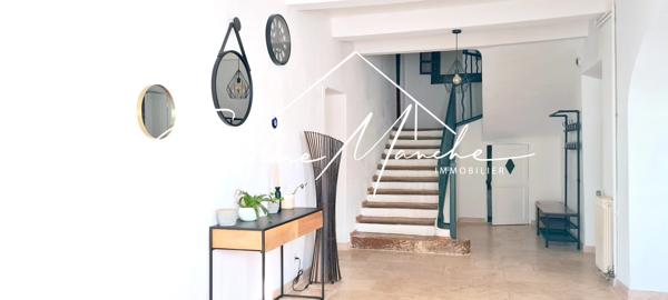A Louer à COUDOUX - Grand Mas Provençal meublé de 320m² - 5 chambres - bureau - piscine