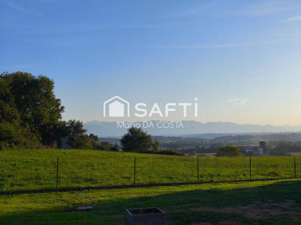 Vue sur les Pyrénées