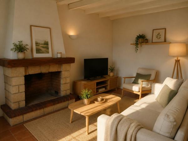 Maison de ville 2 chambres avec petite cour intérieure
