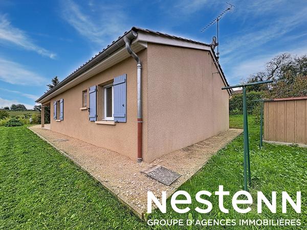 A vendre : Maison de plain-pied - 3 chambres - secteur calme proche HURIGNY (71870)