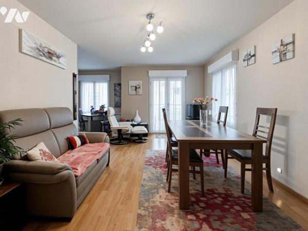 Appartement T3 avec balcon et garage – Quartier La Fayette à Angers