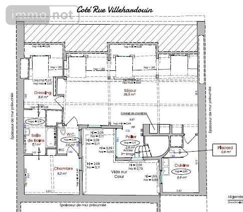 Appartement à vendre à Paris 3e arrondissement à Paris (75003), ref : 75194-82