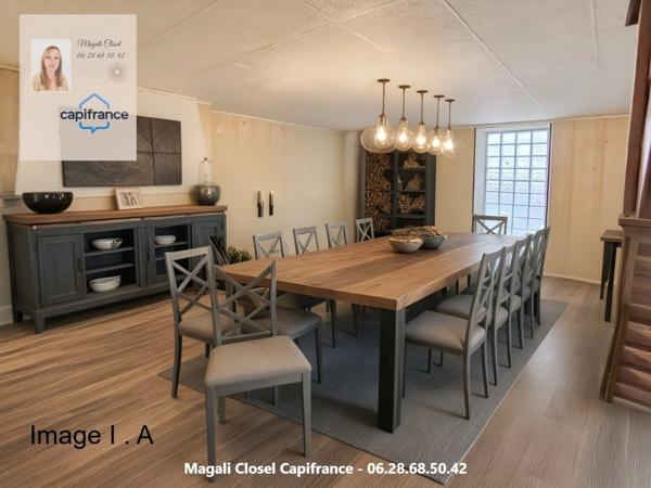 Maison à vendre 7 pièces proche de SEURRE + bâti