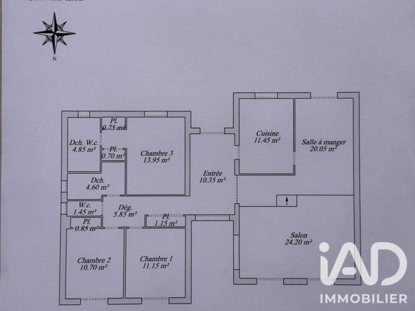 Maison à vendre 4 pièces 122 m² Mouans-Sartoux