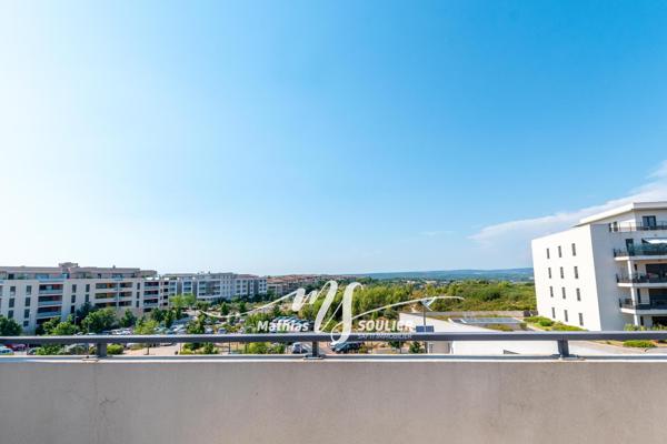 T3 de 64 m² avec terrasse de 46 m² et garage fermé