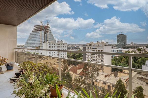 3/4 pièces Dernier étage avec balcons, vue dégagée