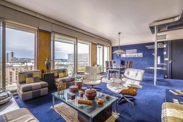 3/4 pièces Dernier étage avec balcons, vue dégagée